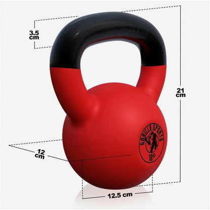 Neoprene Coated Cast Iron Kettlebell 2 kg - 28 kg