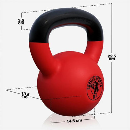 Neoprene Coated Cast Iron Kettlebell 2 kg - 28 kg