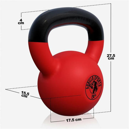 Neoprene Coated Cast Iron Kettlebell 2 kg - 28 kg