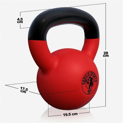 Neoprene Coated Cast Iron Kettlebell 2 kg - 28 kg