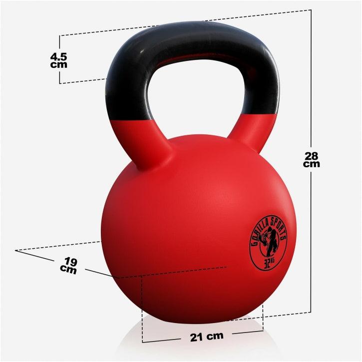 Neoprene Coated Cast Iron Kettlebell 2 kg - 28 kg
