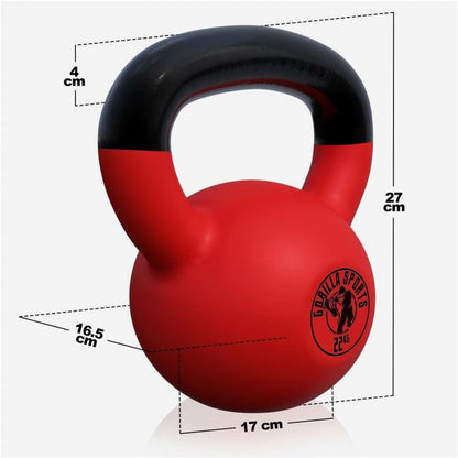 Neoprene Coated Cast Iron Kettlebell 2 kg - 28 kg