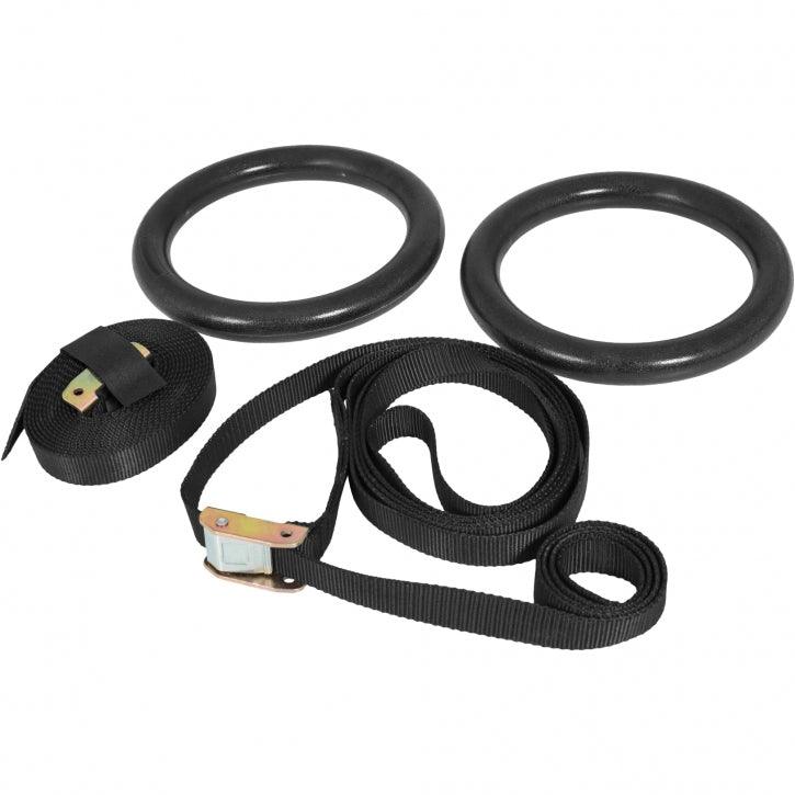 Gymnastic Rings in Plastic/Wood (Set of 2)