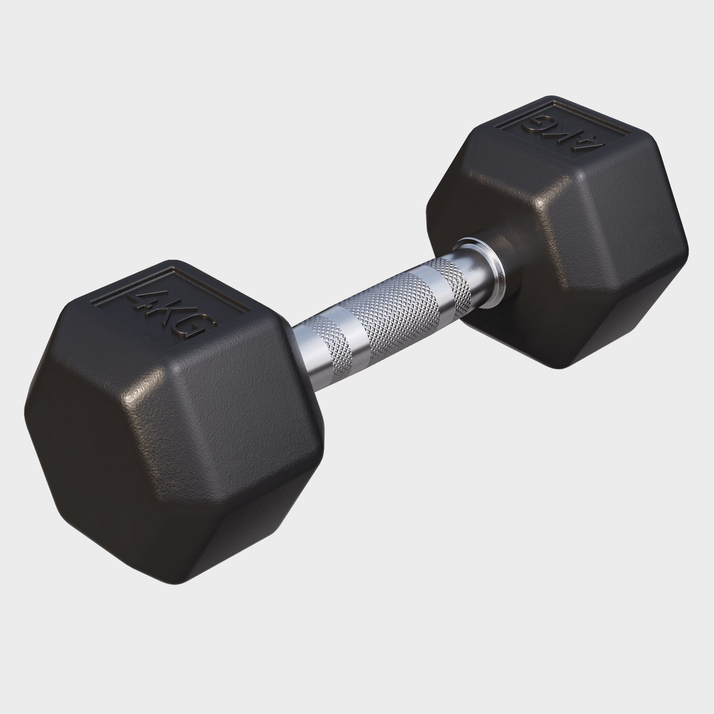 Hex Rubber Dumbbell 2 - 27.5 kg