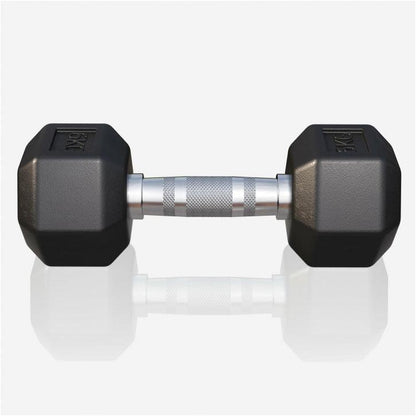 Hex Rubber Dumbbell 2 - 27.5 kg