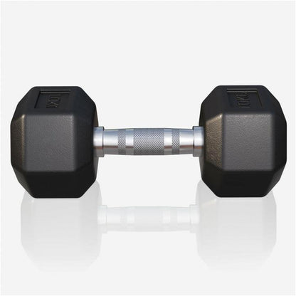 Hex Rubber Dumbbell 2 - 27.5 kg