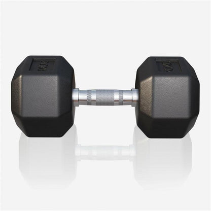 Hex Rubber Dumbbell 2 - 27.5 kg