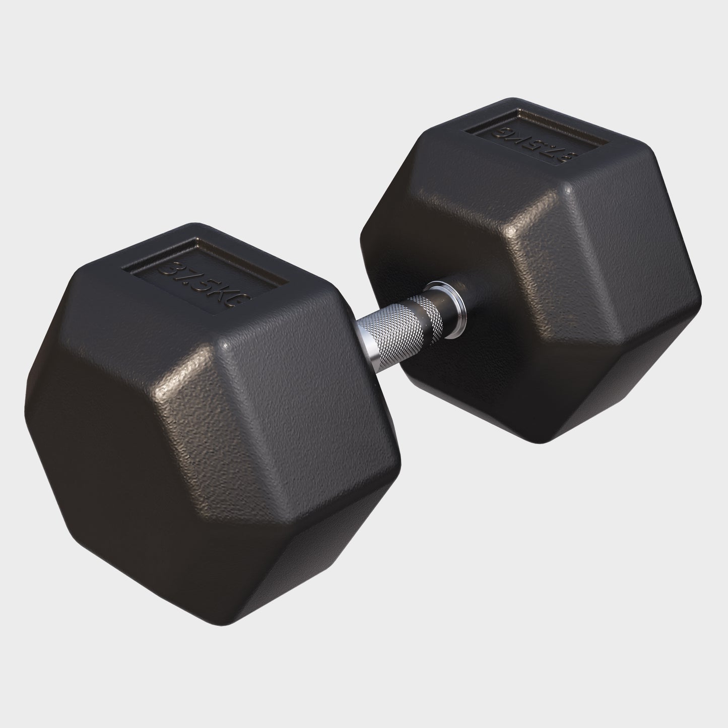 Hex Rubber Dumbbell 2 - 27.5 kg