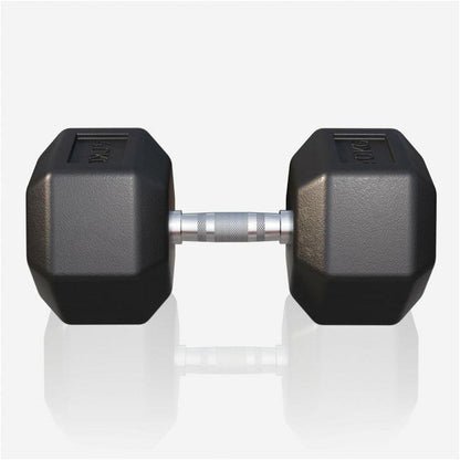 Hex Rubber Dumbbell 2 - 27.5 kg