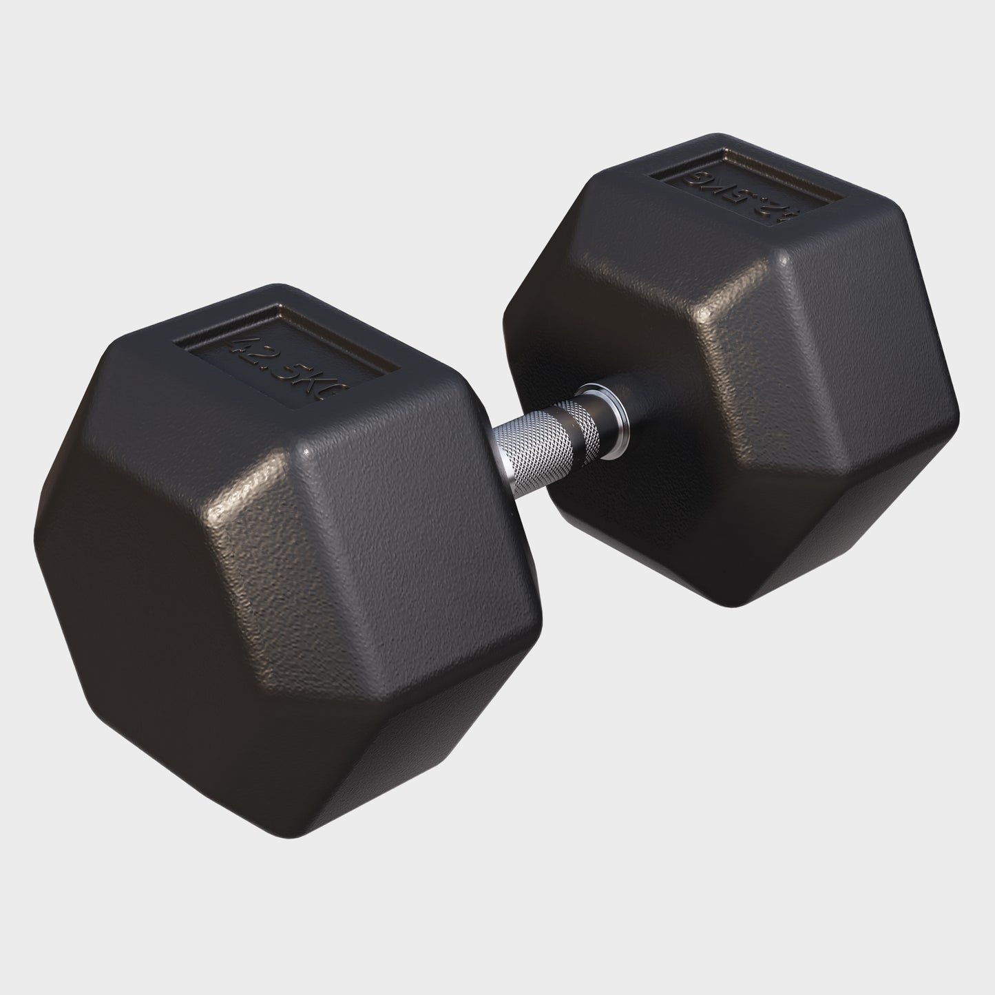 Hex Rubber Dumbbell 2 - 27.5 kg