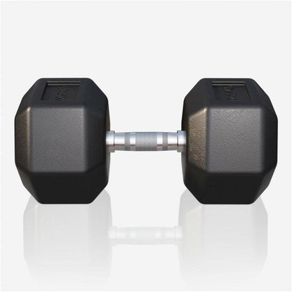 Hex Rubber Dumbbell 2 - 27.5 kg