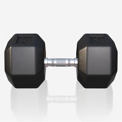 Hex Rubber Dumbbell 2 - 27.5 kg