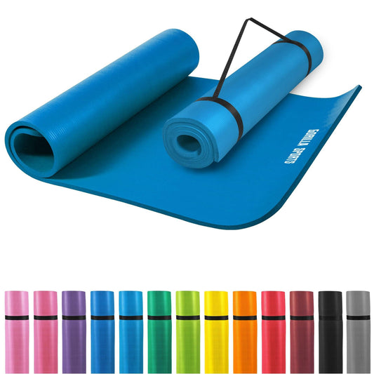 Thick Yoga Mat 60/100 cm in Various Colours