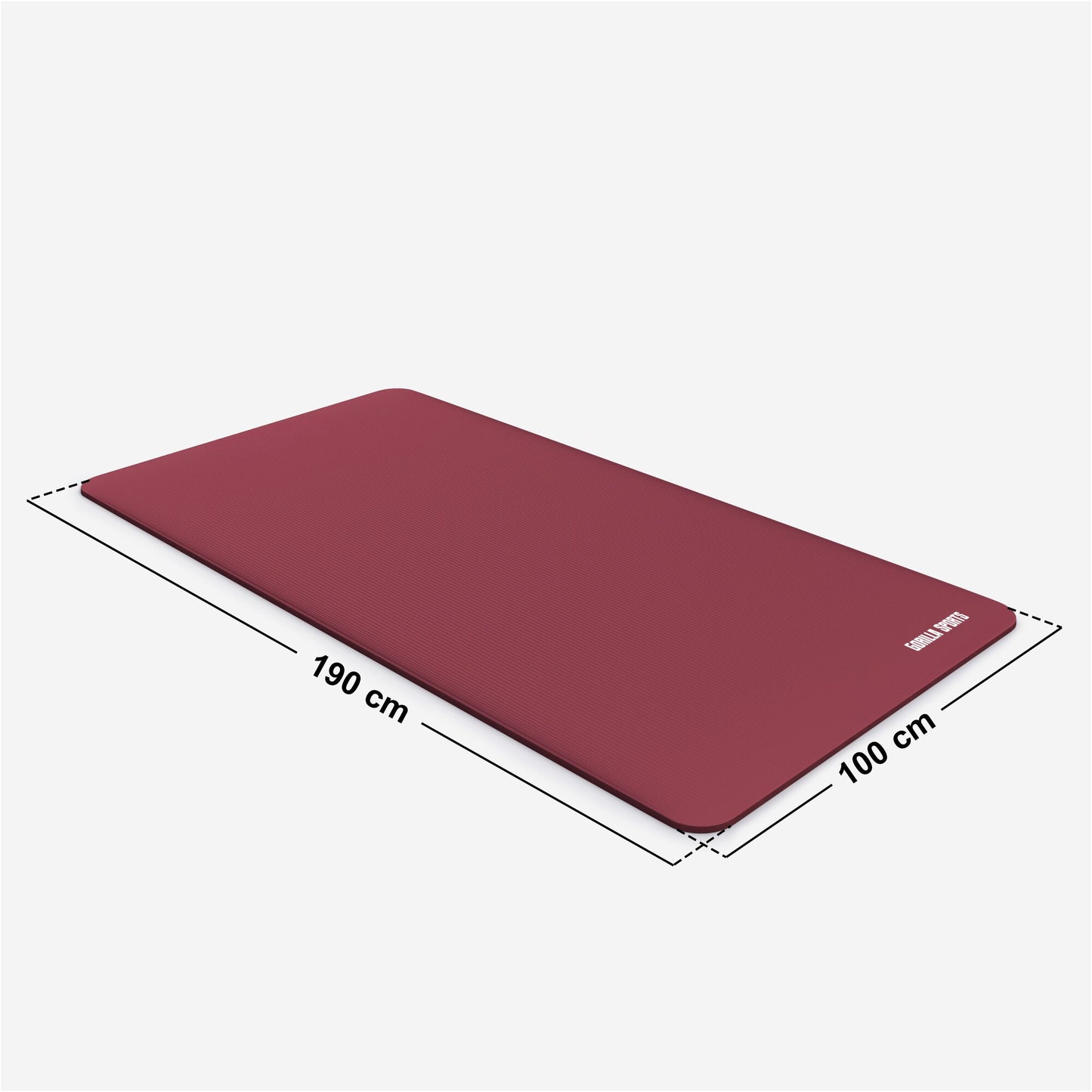 Thick Yoga Mat 60/100 cm in Various Colours