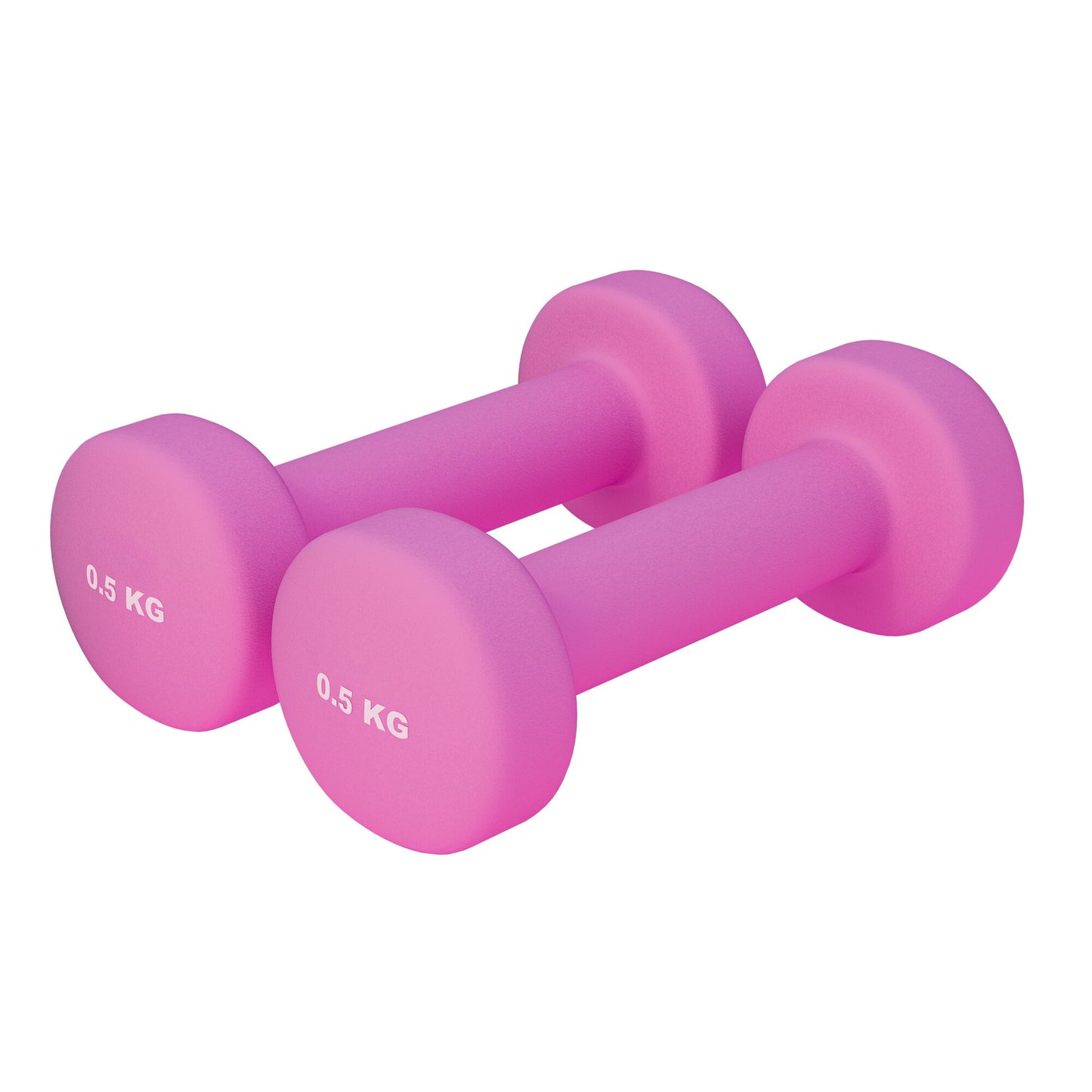 Neoprene Dumbbells (Set 2 x 0.5 - 5 kg)