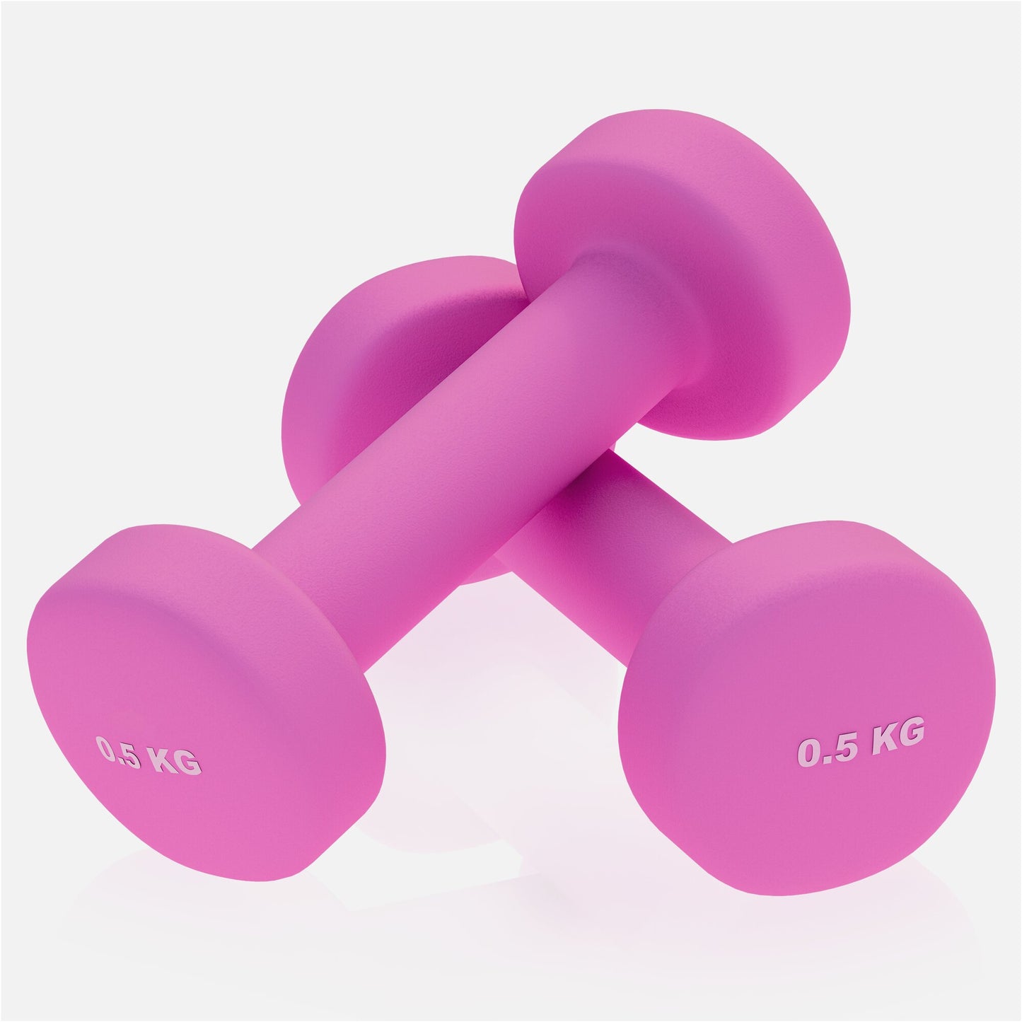 Neoprene Dumbbells (Set 2 x 0.5 - 5 kg)