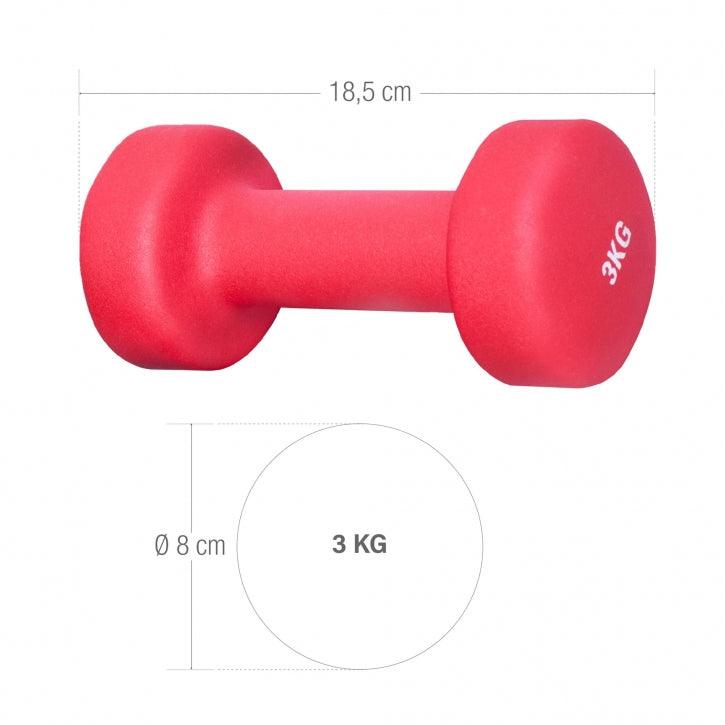 Neoprene Dumbbells (Set 2 x 0.5 - 5 kg)