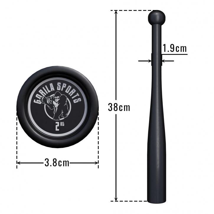 Indian Clubbells 2 - 20 kg
