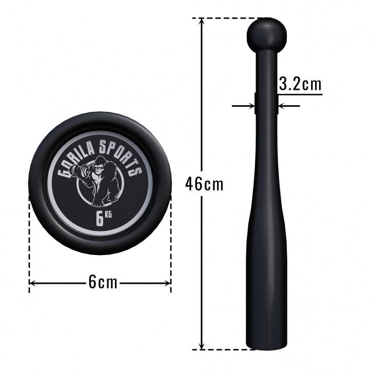 Indian Clubbells 2 - 20 kg