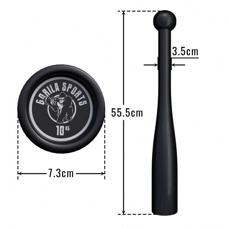 Indian Clubbells 2 - 20 kg