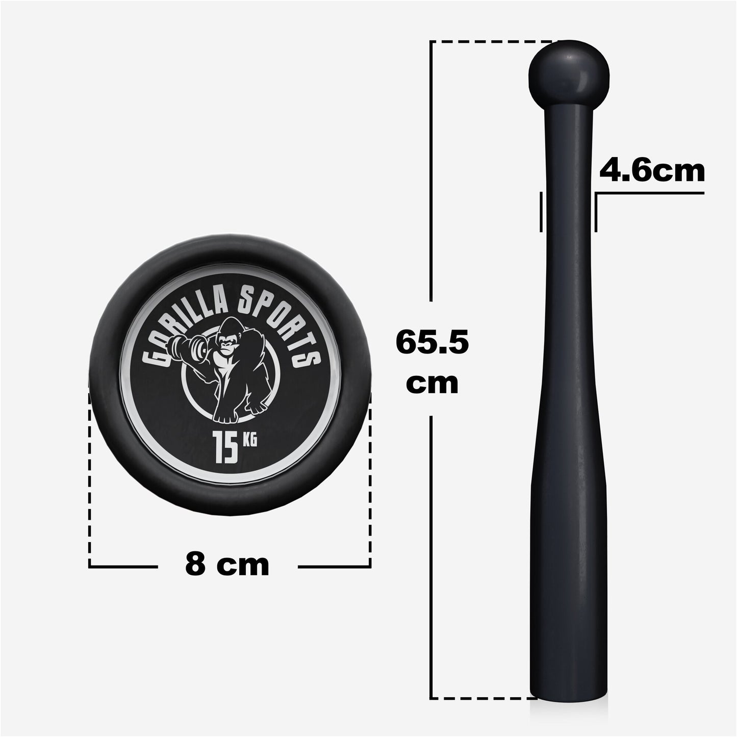 Indian Clubbells 2 - 20 kg