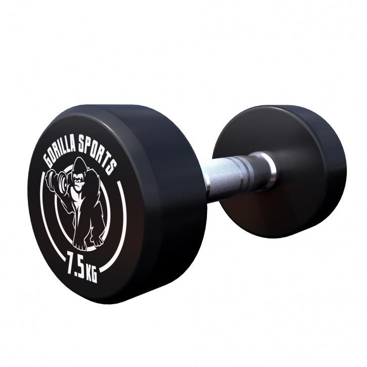 Rubber Dumbbell Set 2.5 - 27.5 kg or in Set