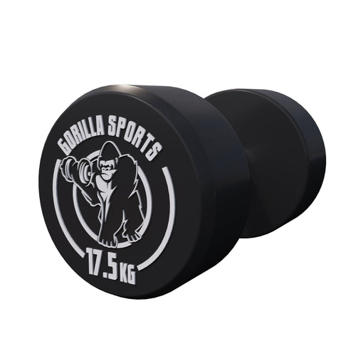 Rubber Dumbbell Set 2.5 - 27.5 kg or in Set