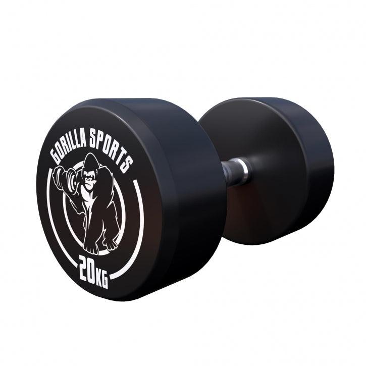 Rubber Dumbbell Set 2.5 - 27.5 kg or in Set