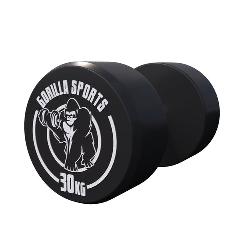 Rubber Dumbbell Set 2.5 - 27.5 kg or in Set