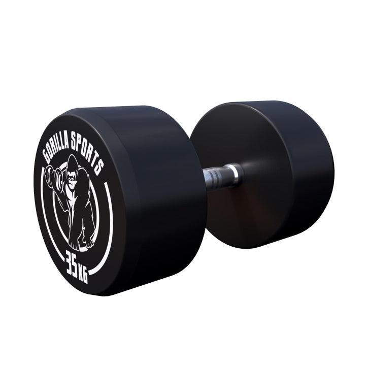 Rubber Dumbbell Set 2.5 - 27.5 kg or in Set