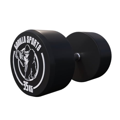 Rubber Dumbbell Set 2.5 - 27.5 kg or in Set