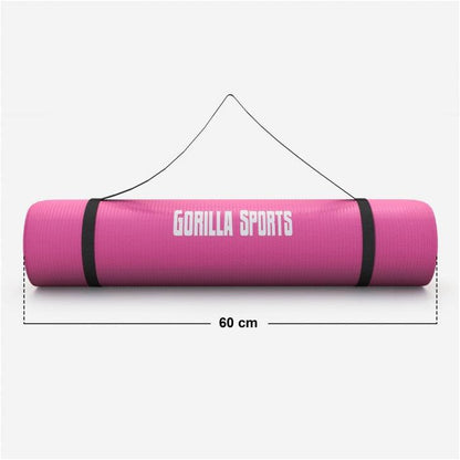 Thick Yoga Mat 60/100 cm in Various Colours