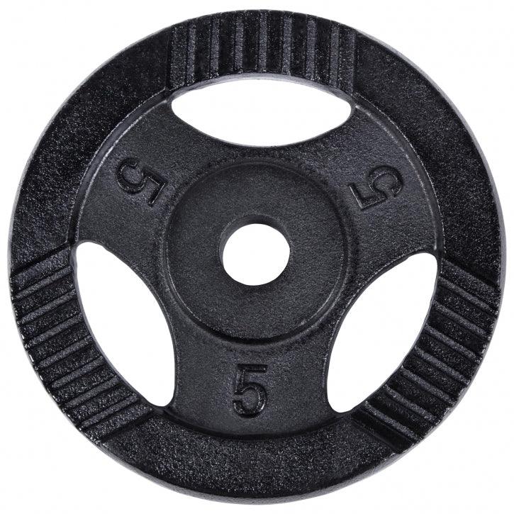 Cast Iron Weight Plate Tri Grip 30/50 mm