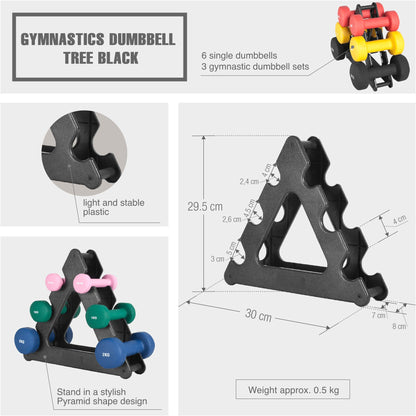 Dumbbell Tree Black