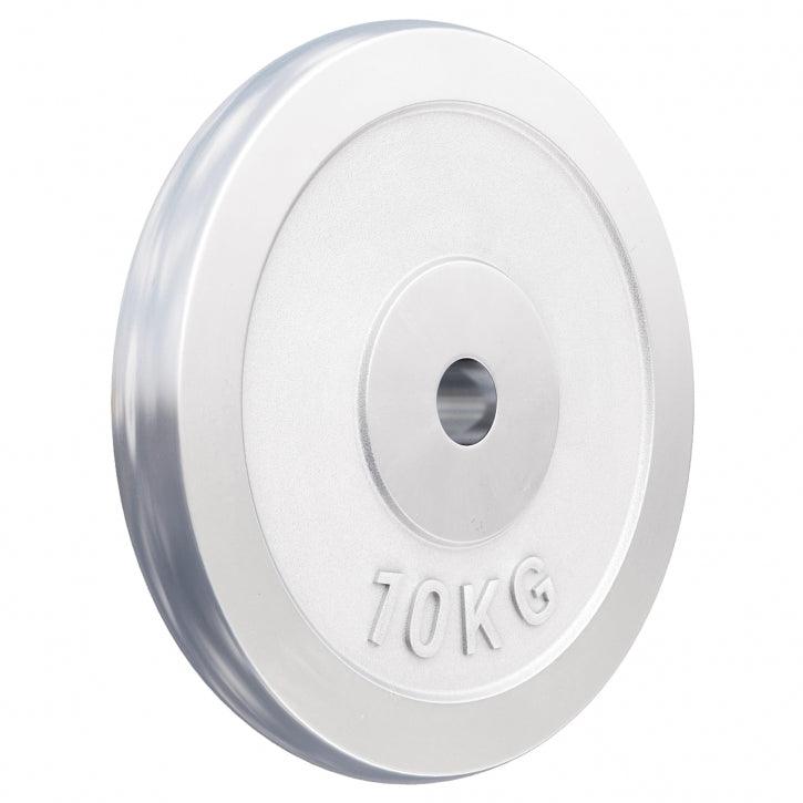 Chrome Cast Iron Weight Plate (30/31 mm)