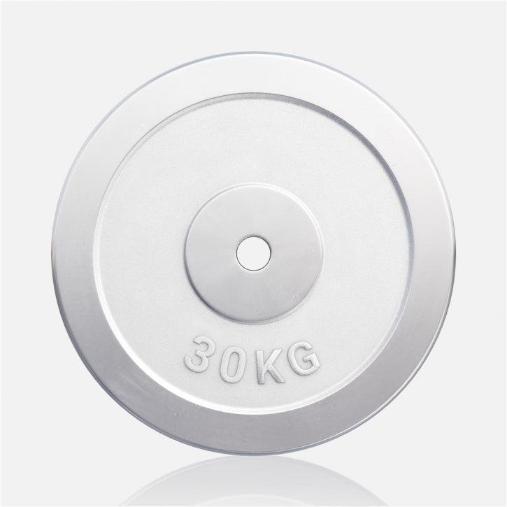 Chrome Cast Iron Weight Plate (30/31 mm)