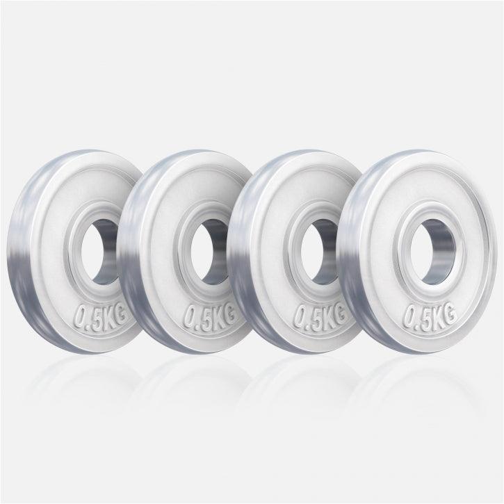 Chrome Cast Iron Weight Plate (30/31 mm)