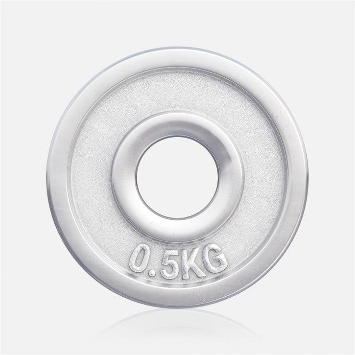 Chrome Cast Iron Weight Plate (30/31 mm)