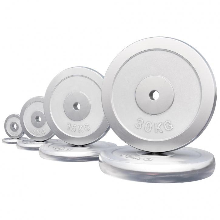 Chrome Cast Iron Weight Plate (30/31 mm)