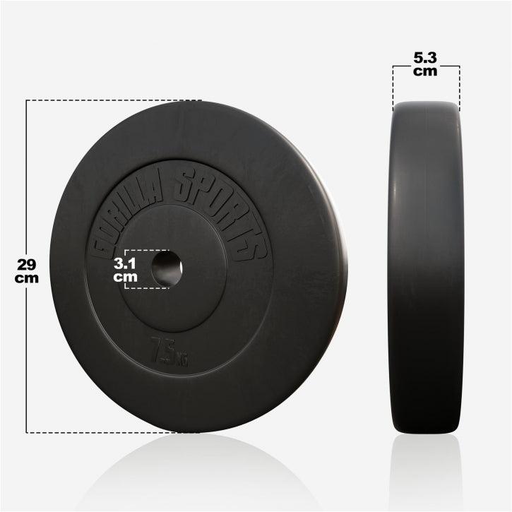 Vinyl Weight Plate 30/31 mm