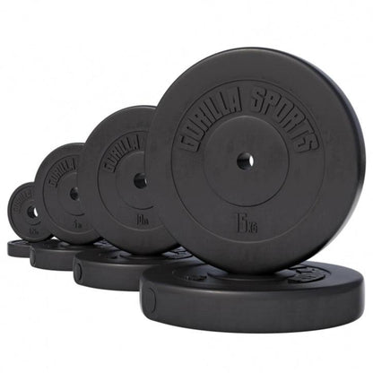 Plastic Weight Plate 2.5 - 35 lb, 25 mm