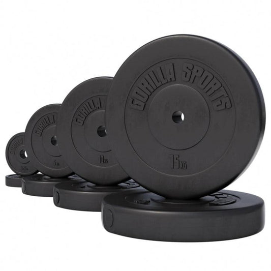 Plastic Weight Plate 2.5 - 35 lb, 25 mm
