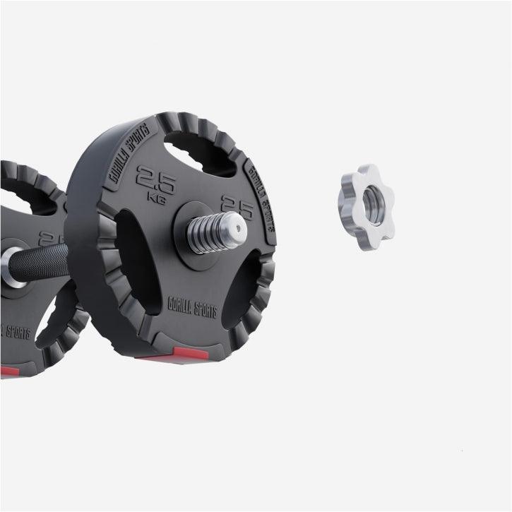 Tri-Grip Vinyl Weight Plate 30/31 mm