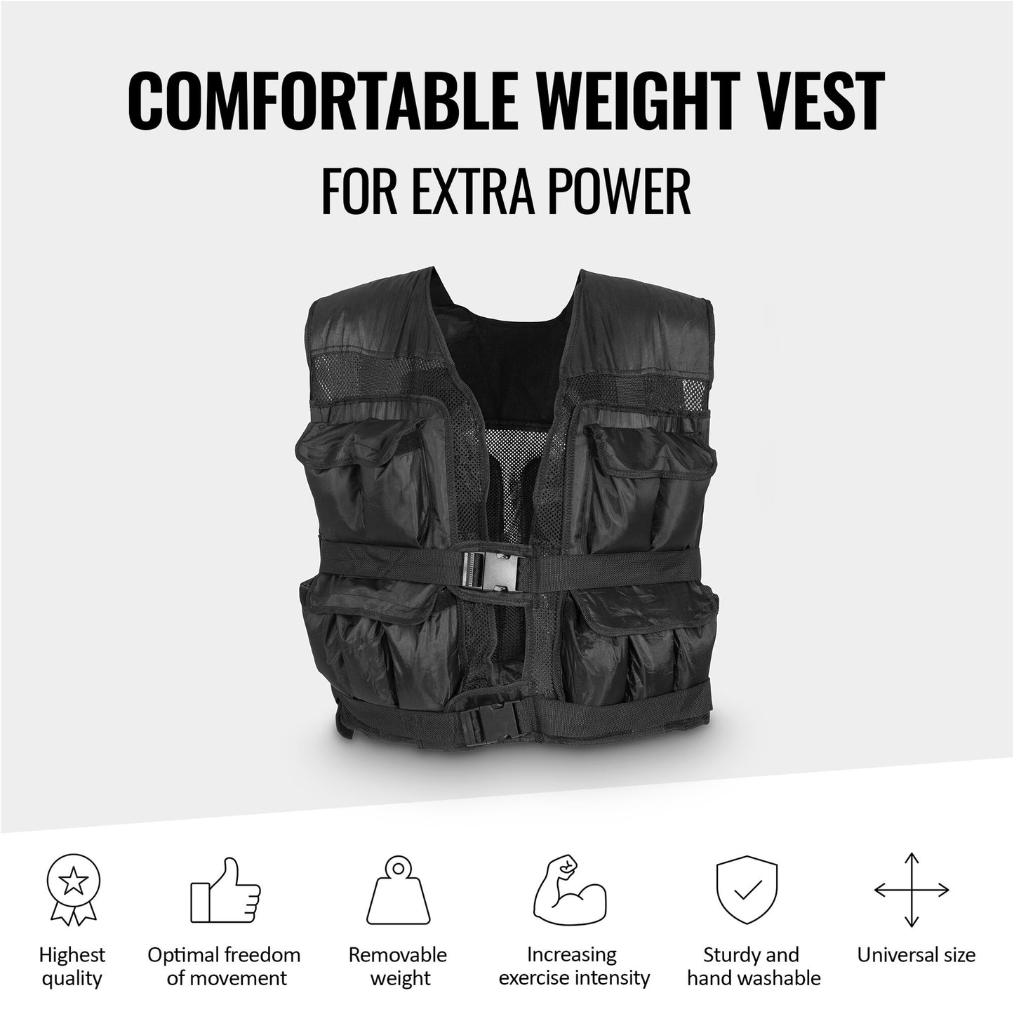 Weighted Vest 10/20 kg