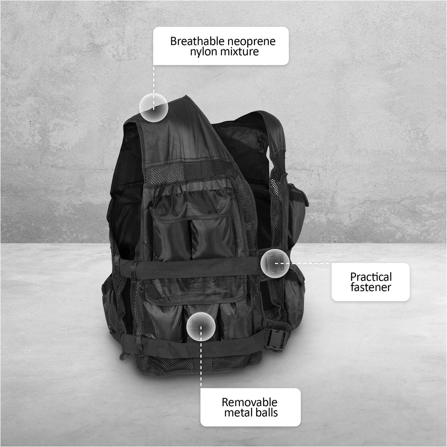 Weighted Vest 10/20 kg