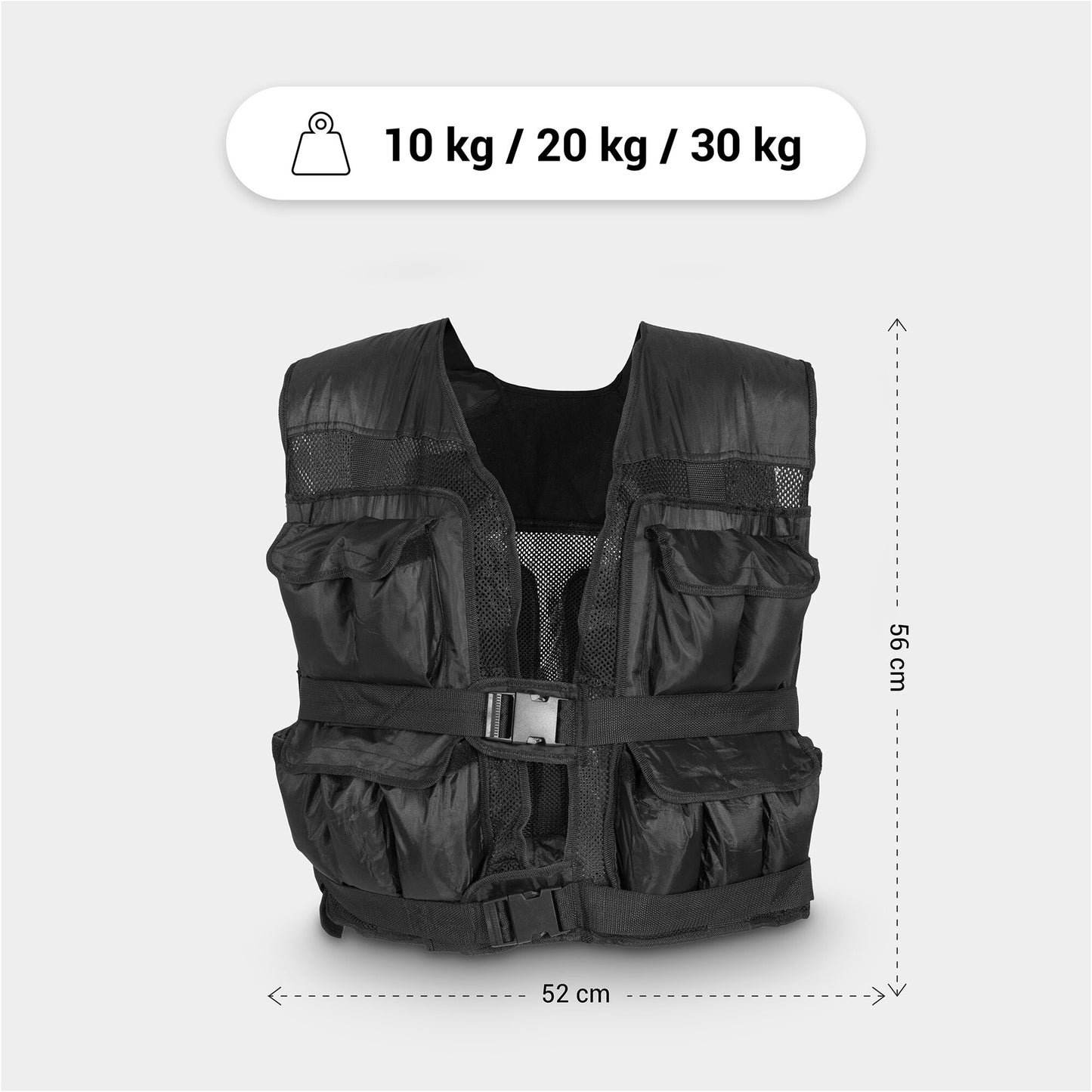 Weighted Vest 10/20 kg