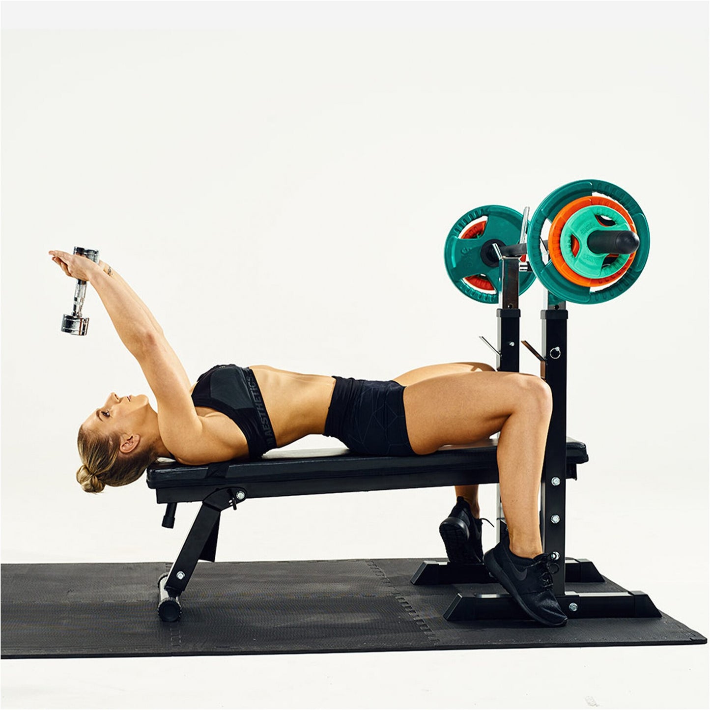 Rubber Tri-Grip Olympic Weight Plate 50/51 mm