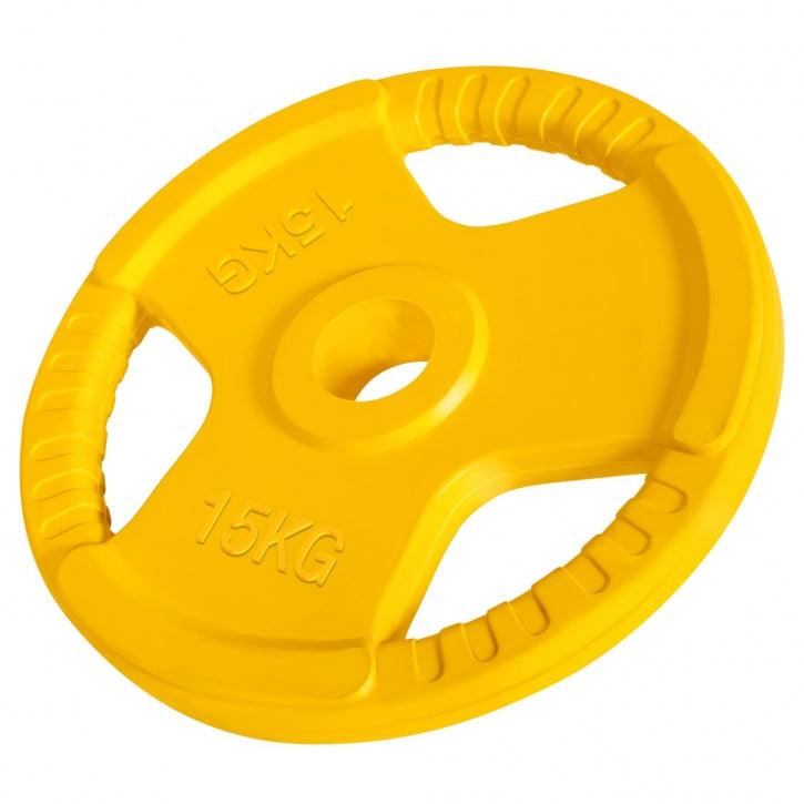 Rubber Tri-Grip Olympic Weight Plate 50/51 mm