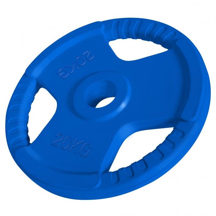 Rubber Tri-Grip Olympic Weight Plate 50/51 mm