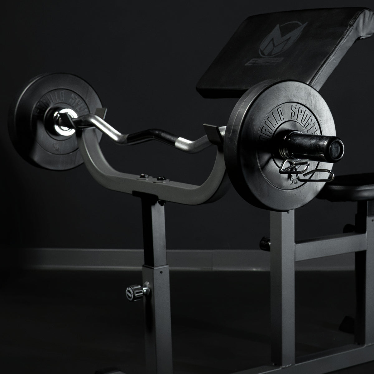 Chrome Olympic EZ Curl Bar 50/51 mm